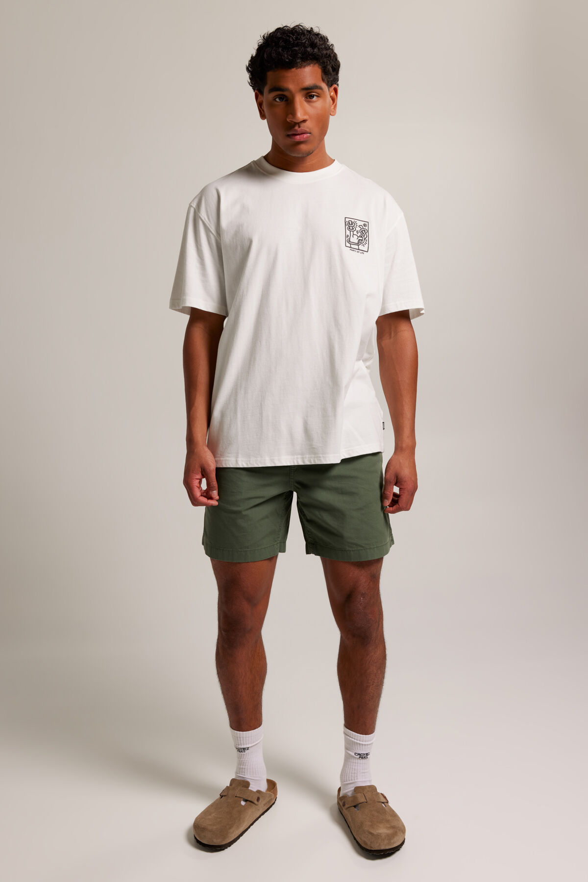 Herren Short Niko opaline green | America Today