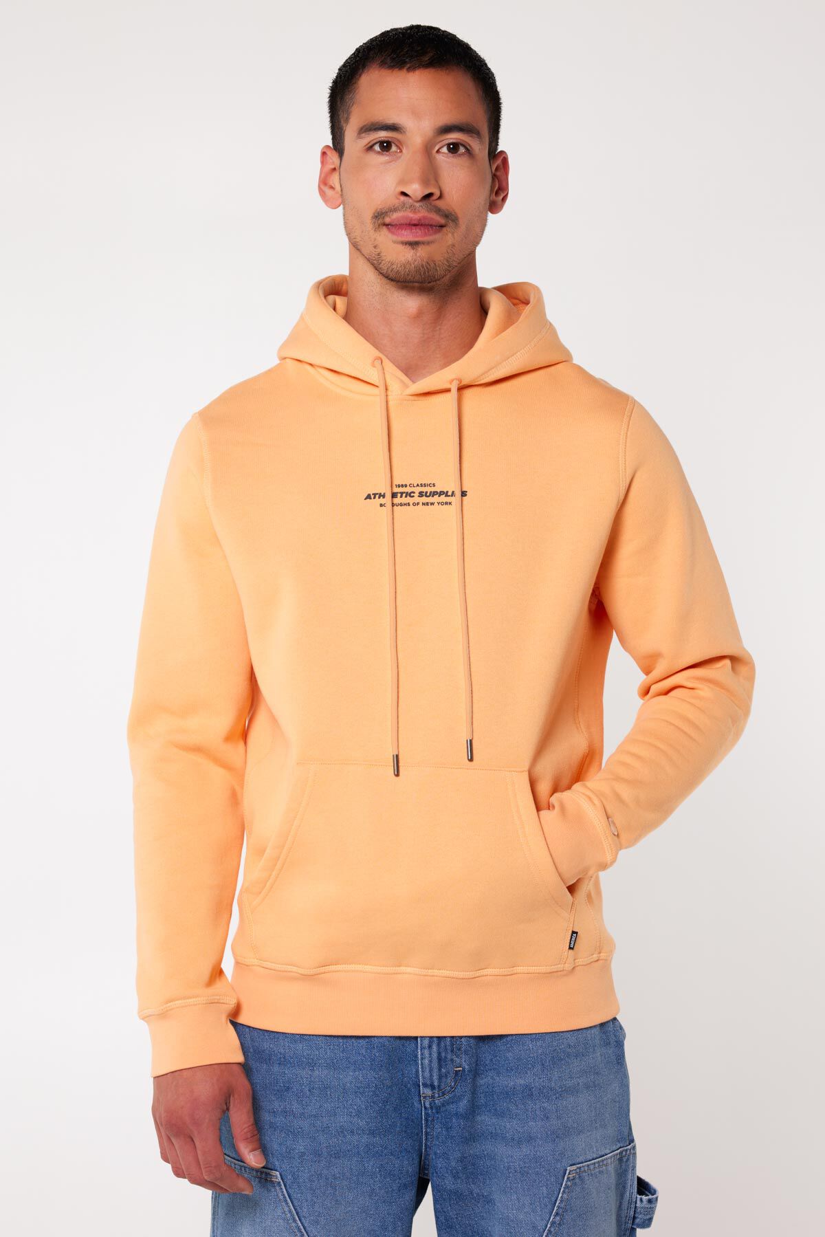 Men Hoodie Slater Hood Salmon America Today