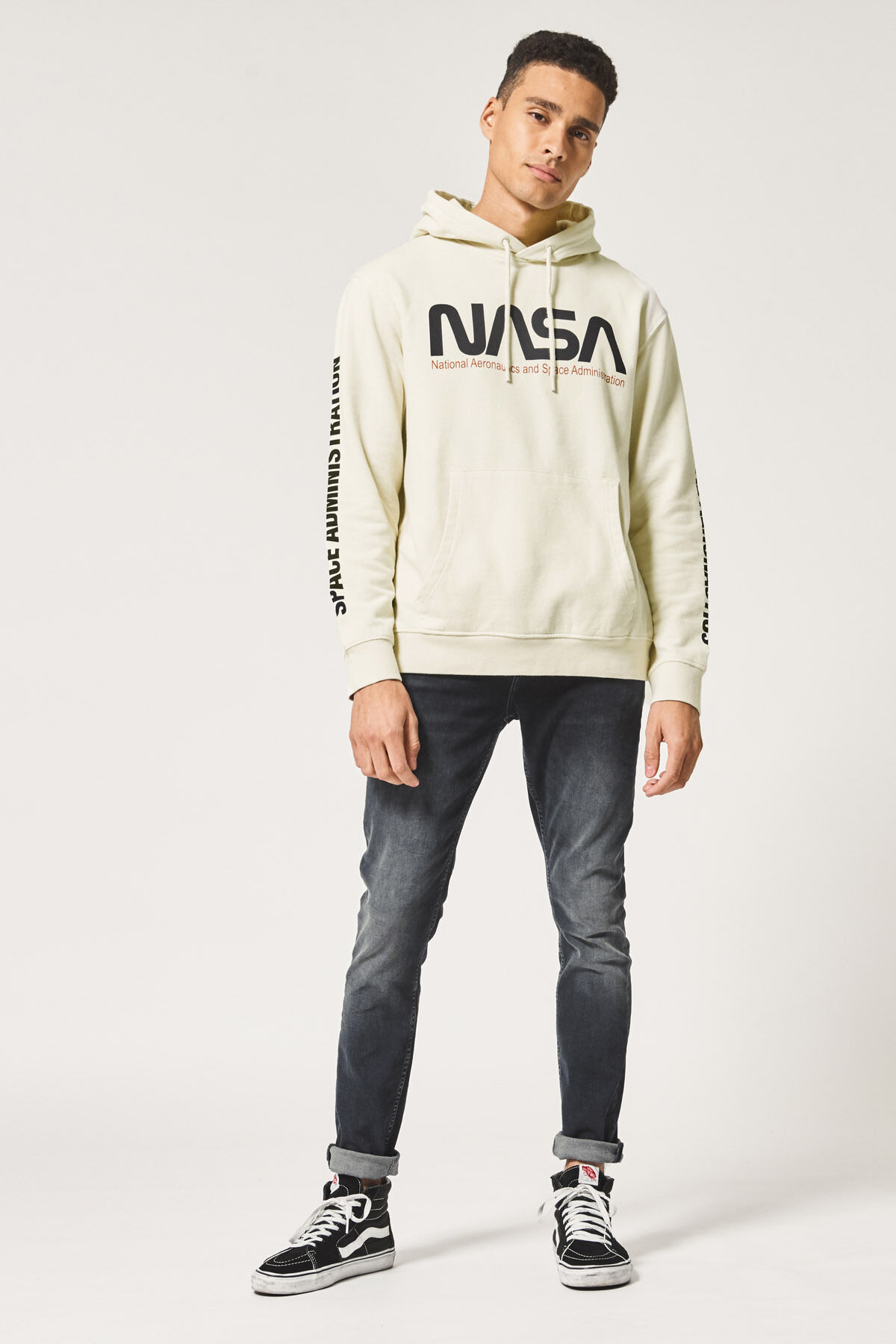 Nasa print hoodie 2025