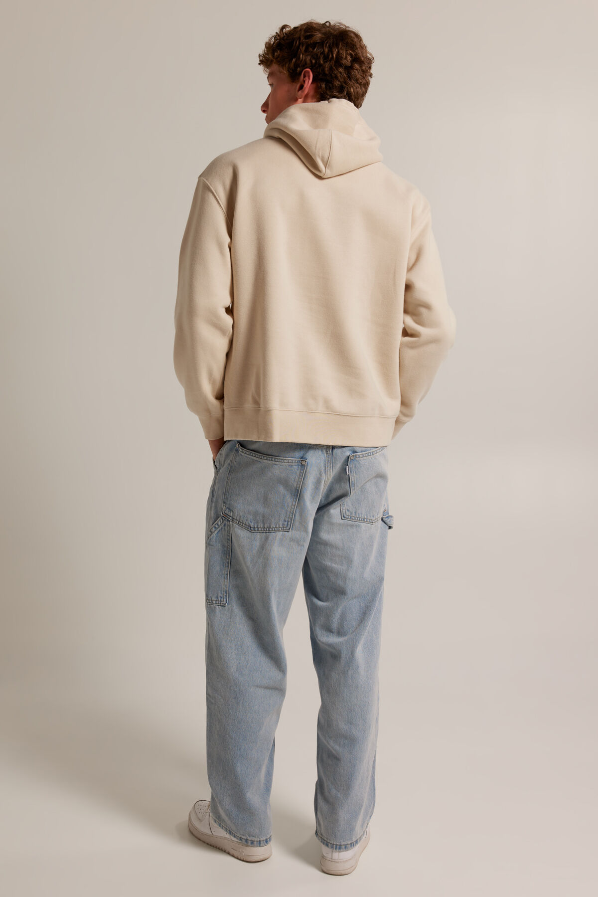 Levis hoodie beige online