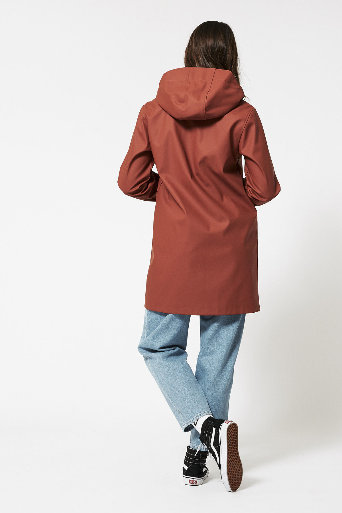 Gevoerde regenjas dames america today best sale