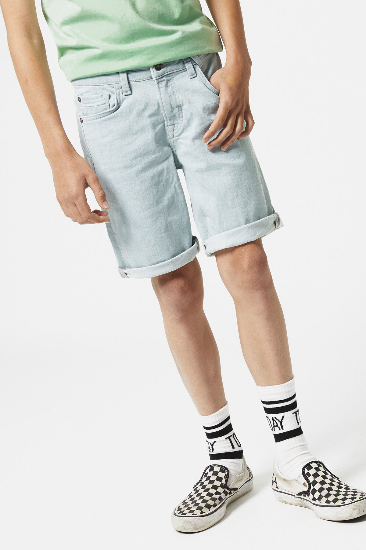 Denim short Ryan Jr image number 1