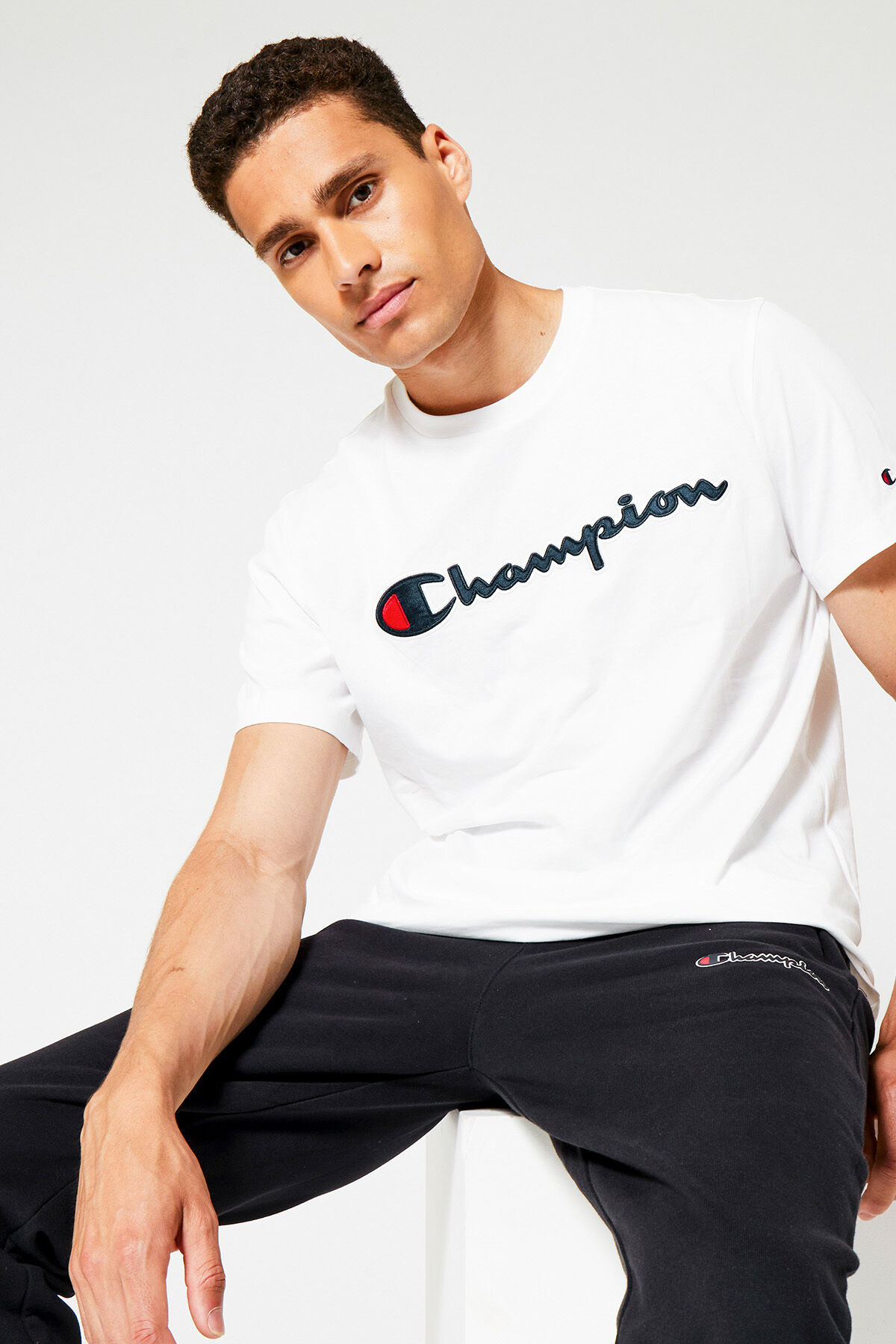 Mens white champion t shirt new arrivals
