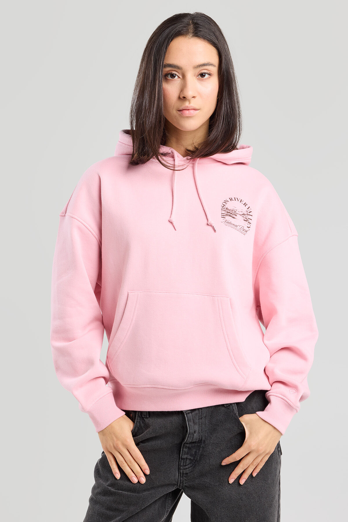 Soft pink hoodie outlet