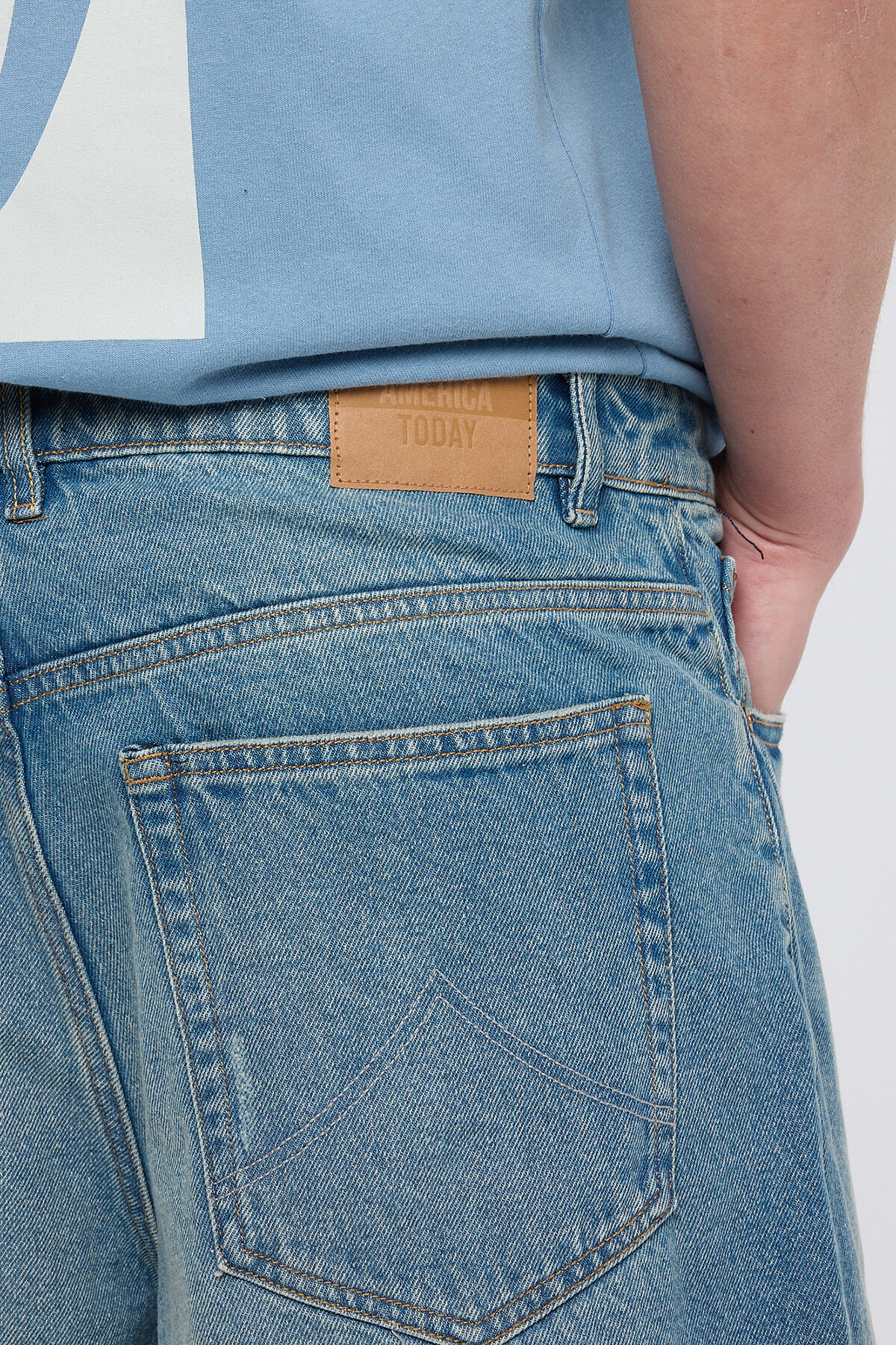 Denim short Nolan image number 3