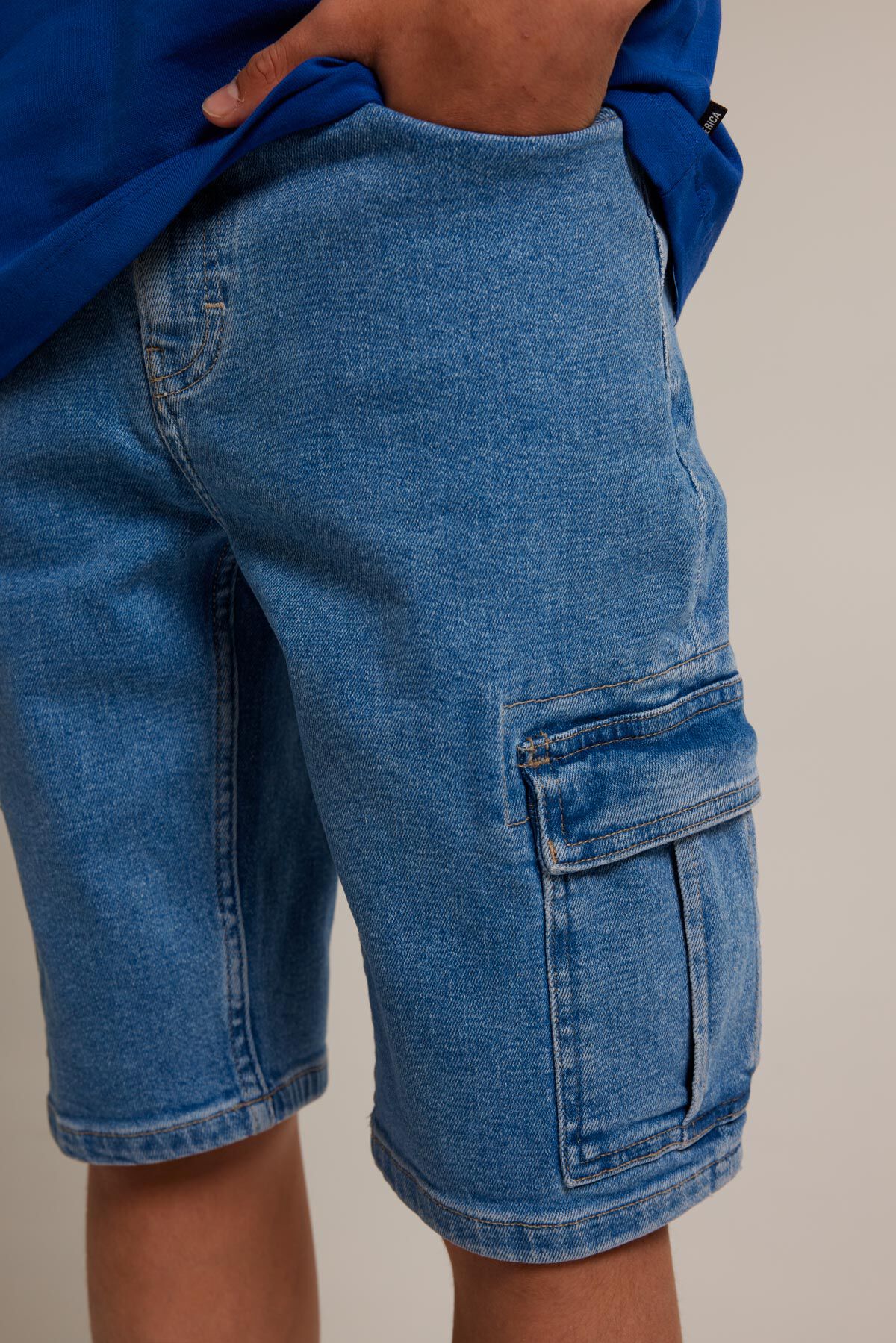 Denim short Nori JR image number 3