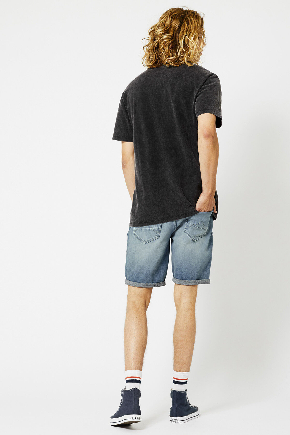 Jogdenim short Robert jog image number 2