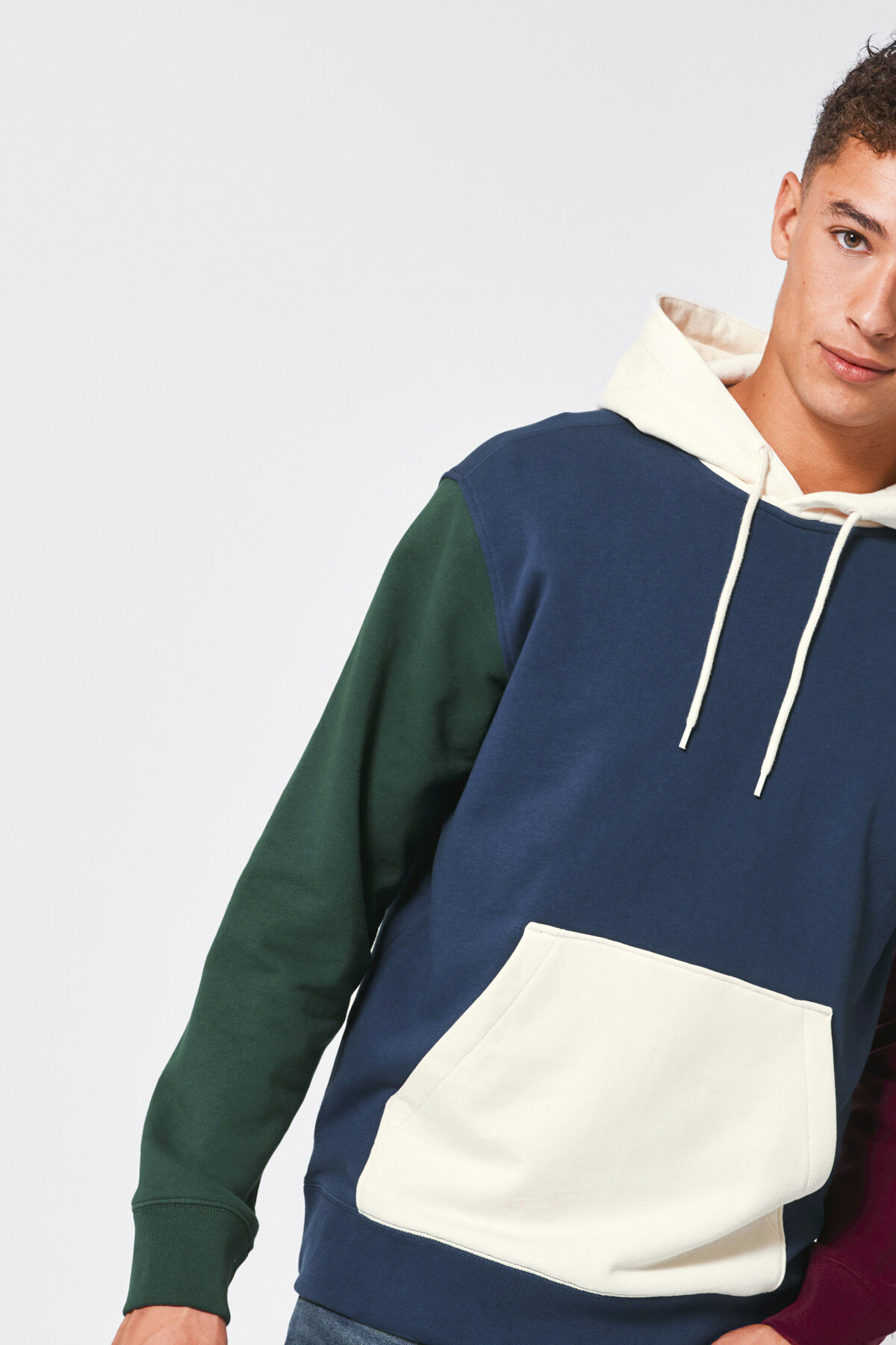 Hoodie Sonny colorblock image number 0