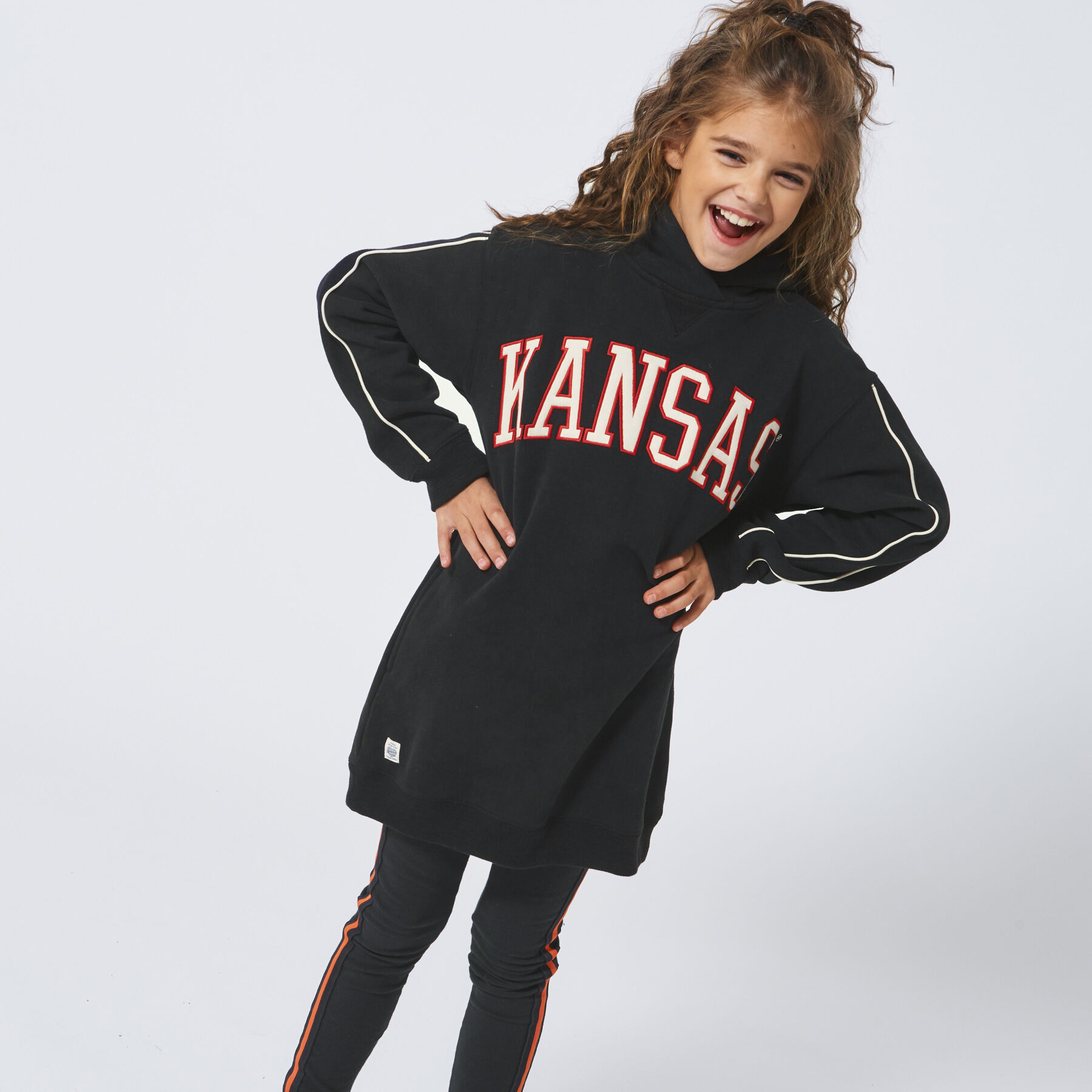 Meisjes Jurk Donna Zwart Online Kopen America Today