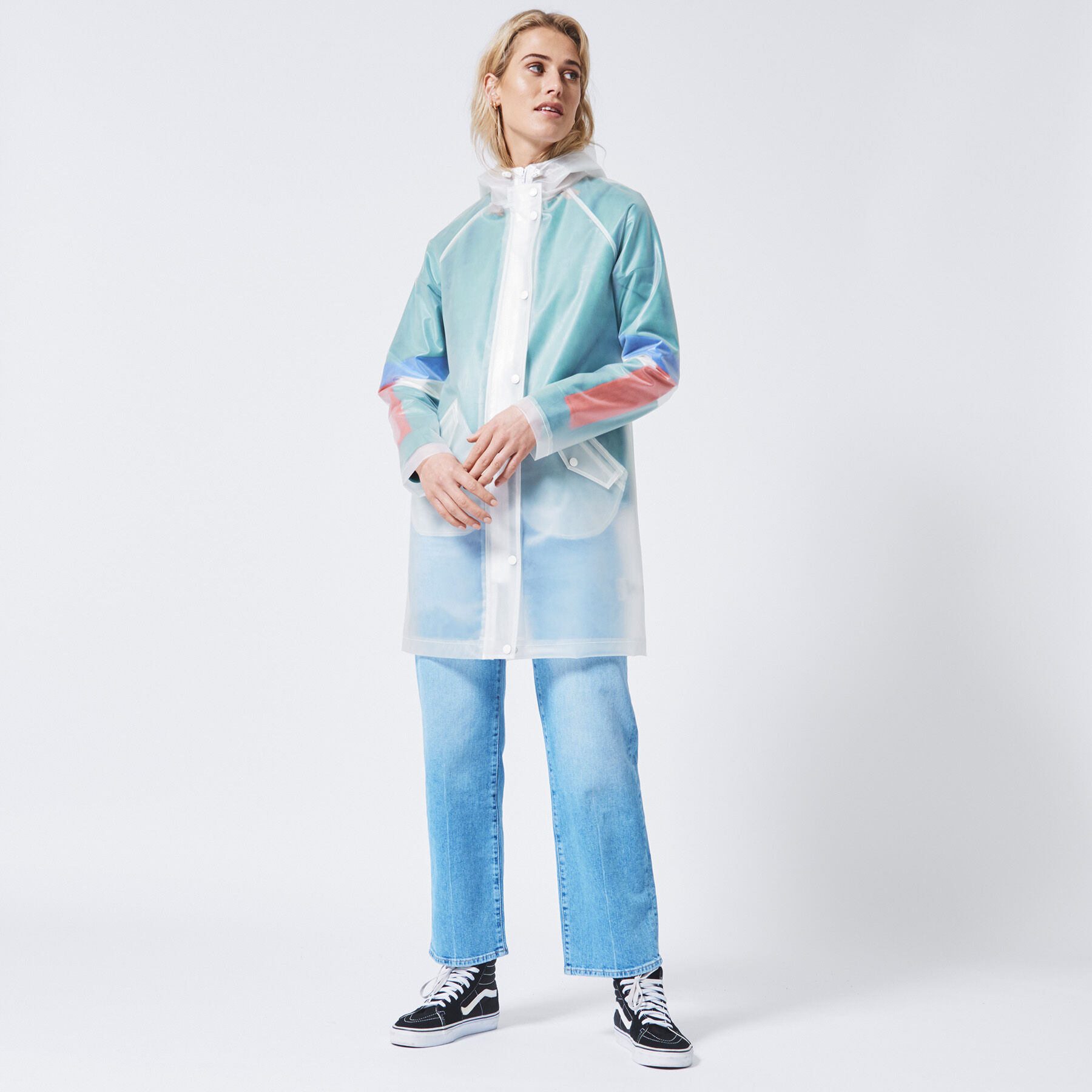 vans rain jacket womens