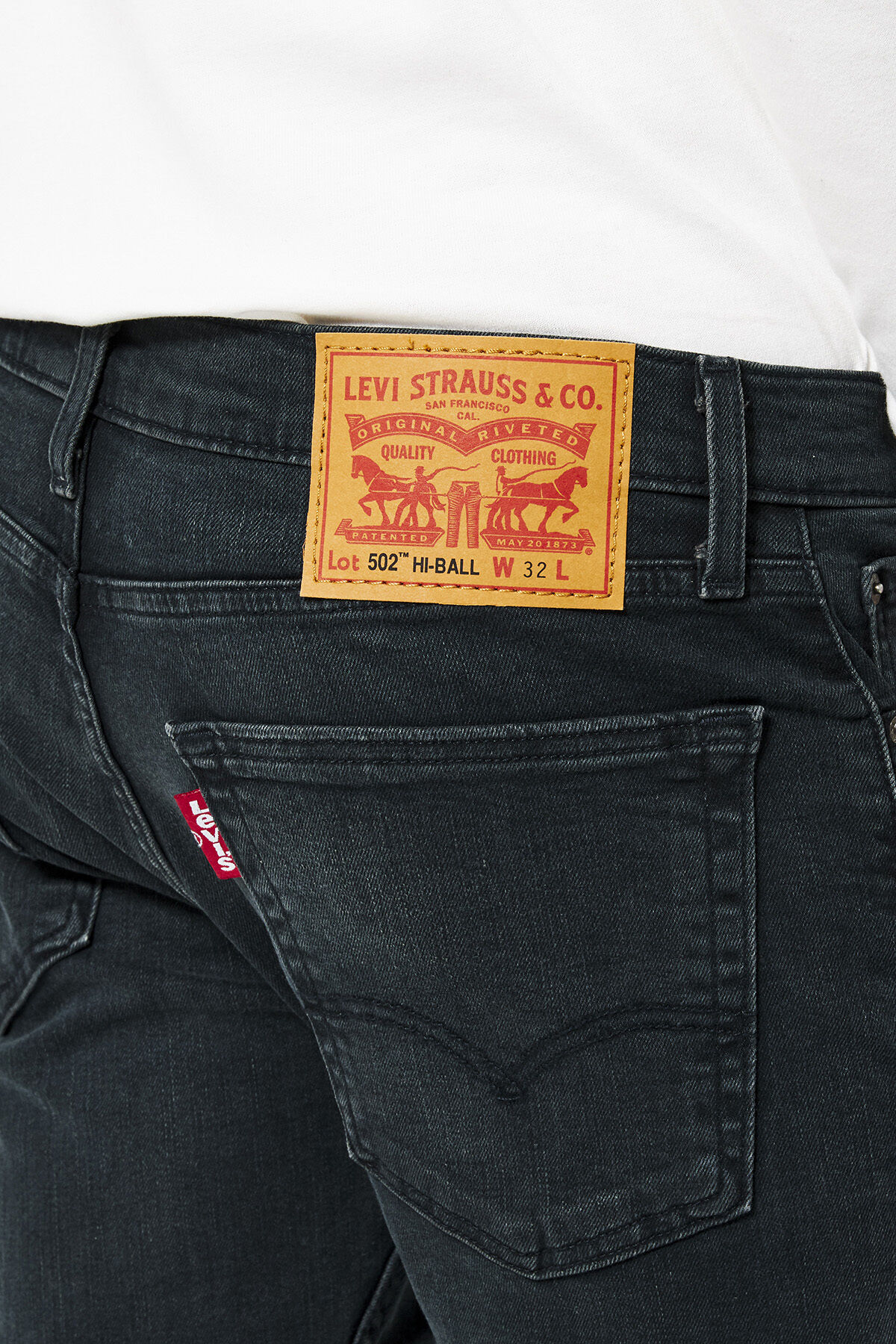 Jeans 502 TAPER HI-BALL image number 3