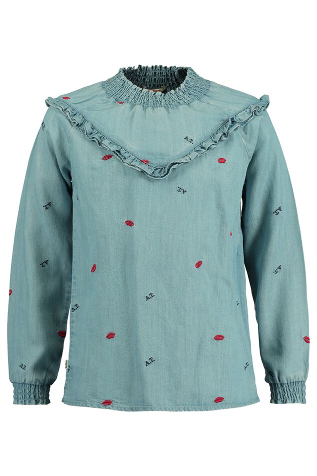 Blouse Bowdy denim Jr. image number 4