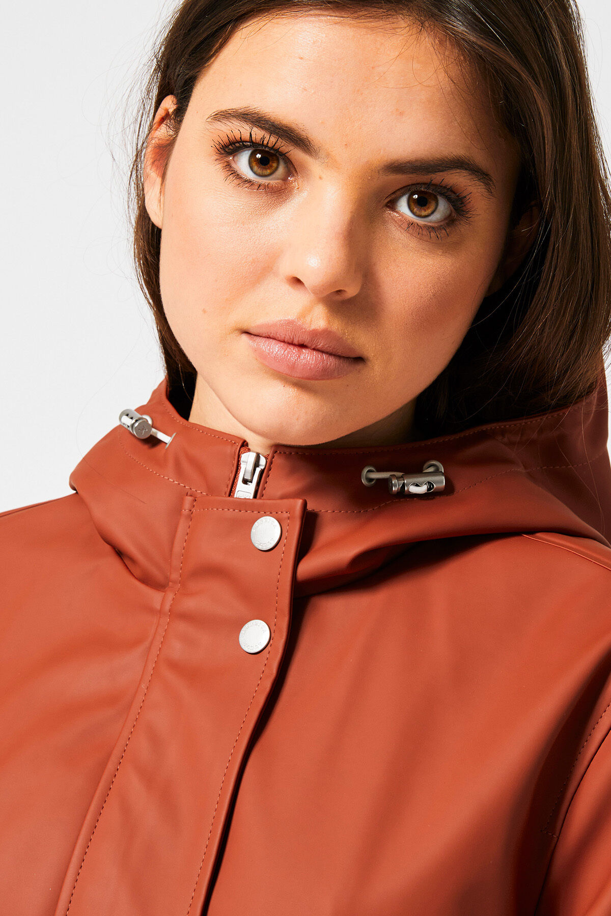 Women Rain jacket medium length Terra America Today