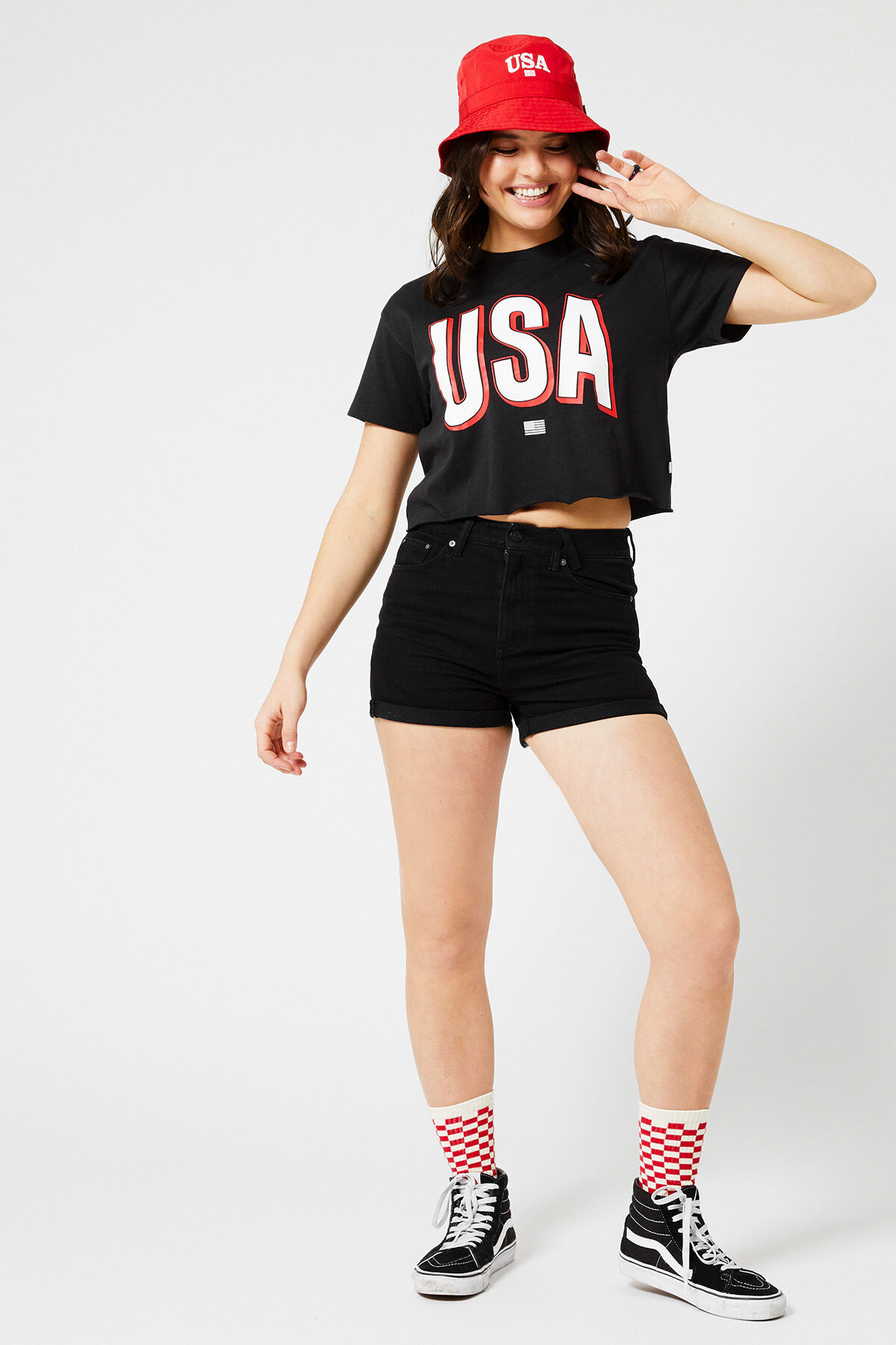 Usa womens hot sale shirt