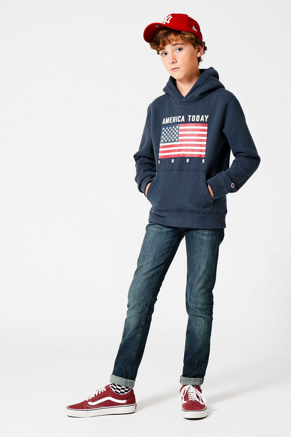 Hoodie Steven Flag JR image number 0