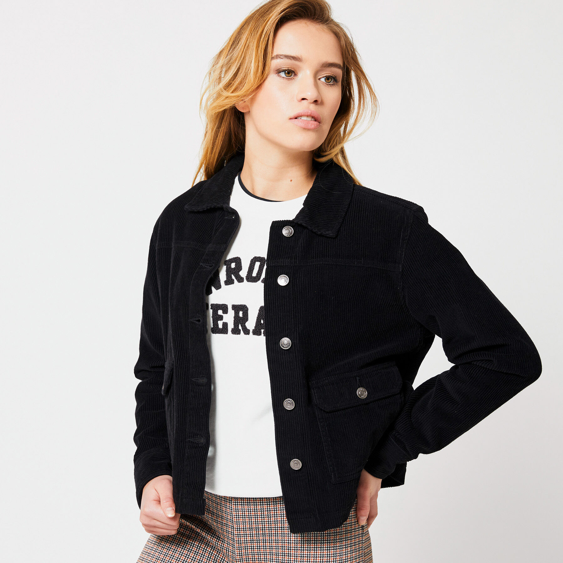 women's corded jacket