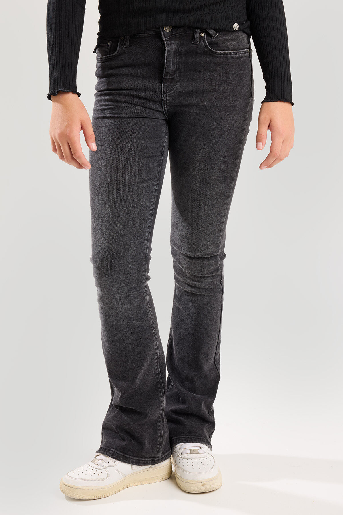 Girls Jeans Emily JR Washed black America Today