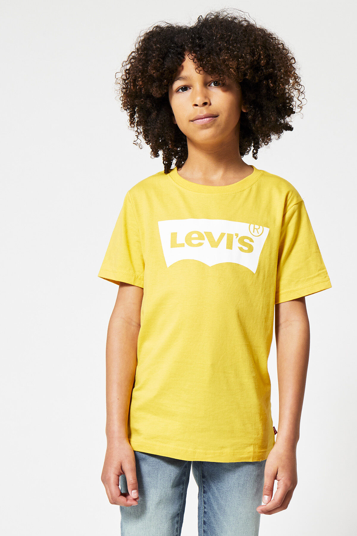 Boys Levi s t shirt Batwing Tee Yellow America Today