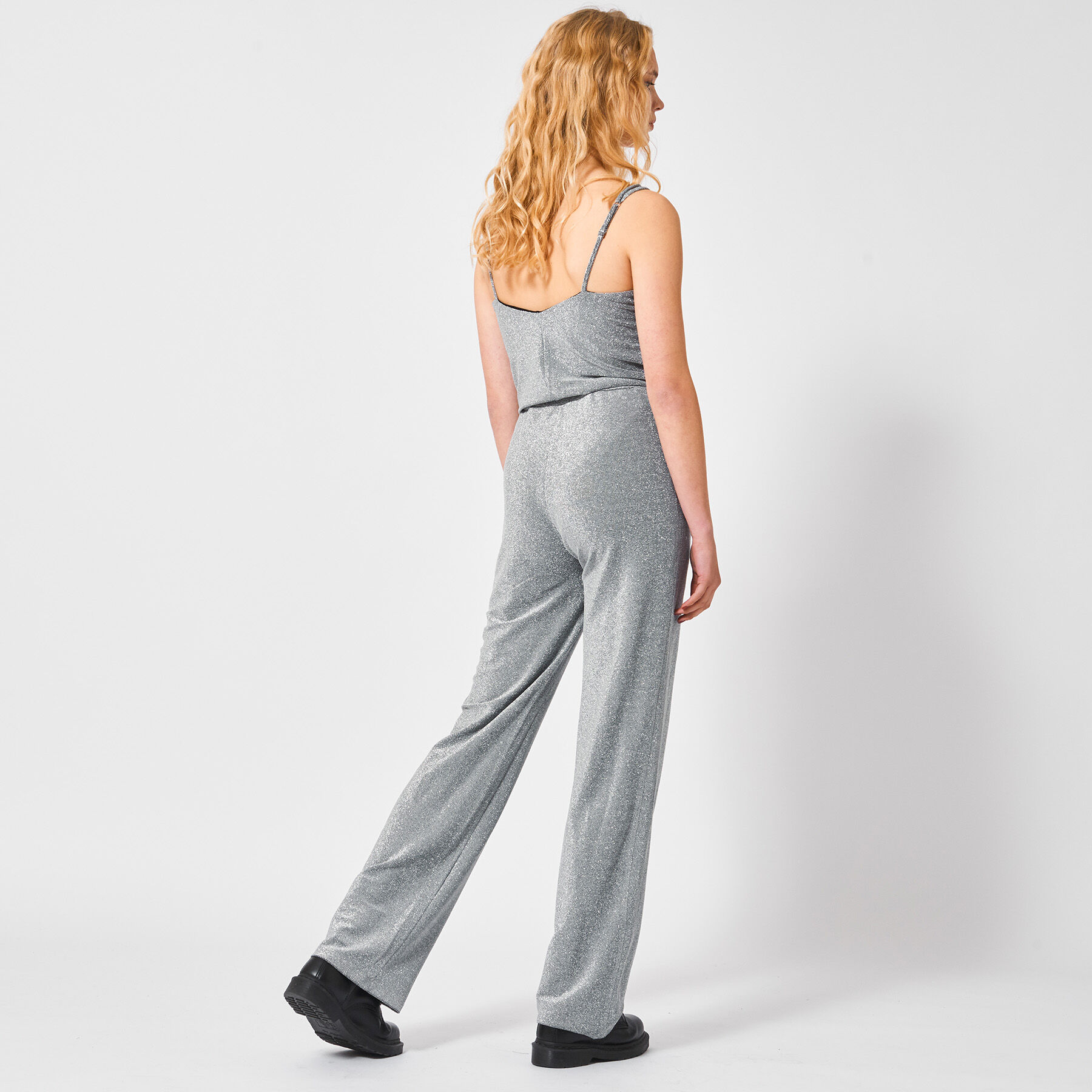 grey jump suits