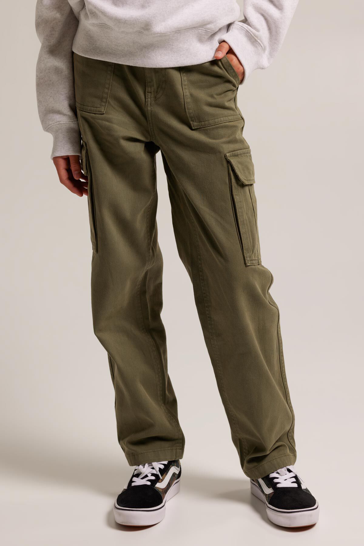 Girls Trousers Paloma JR Army America Today