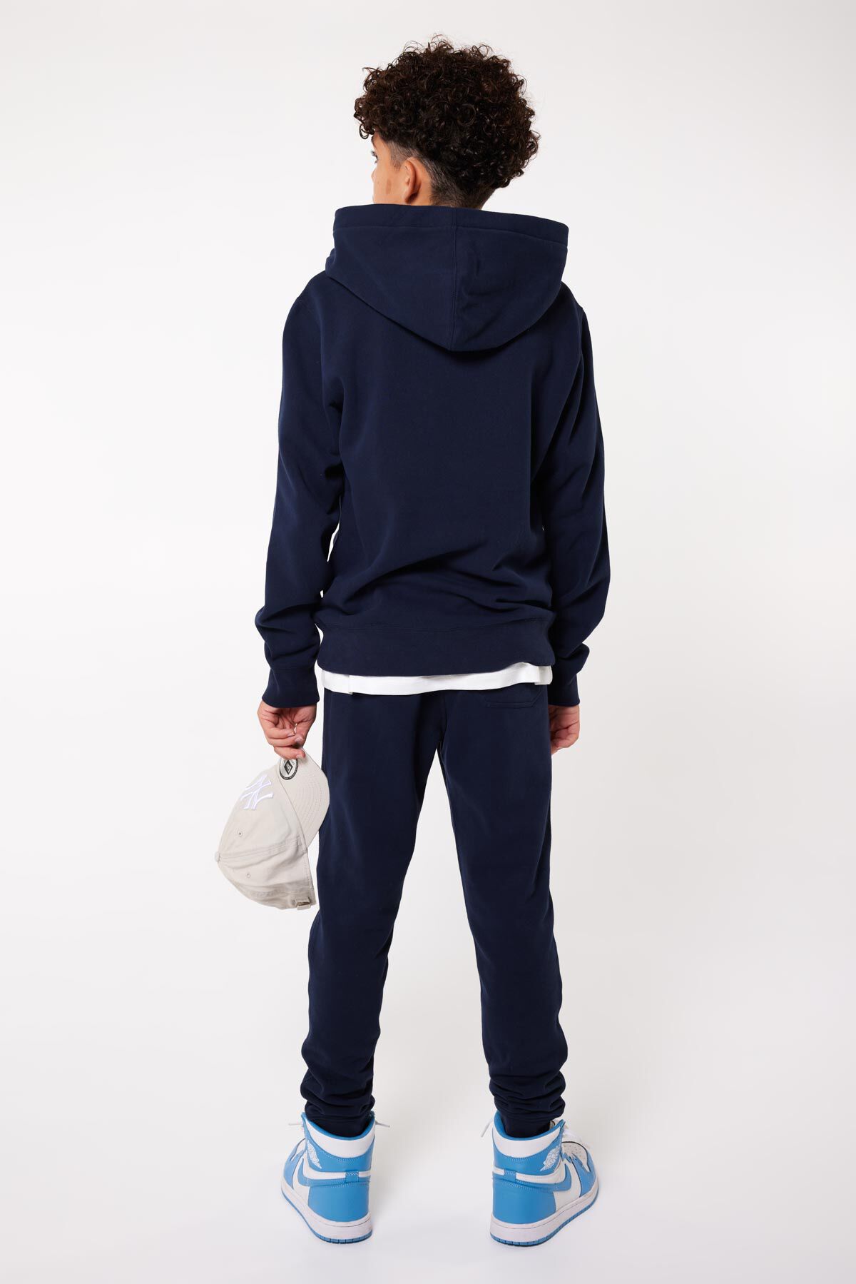 Boys shop blue joggers