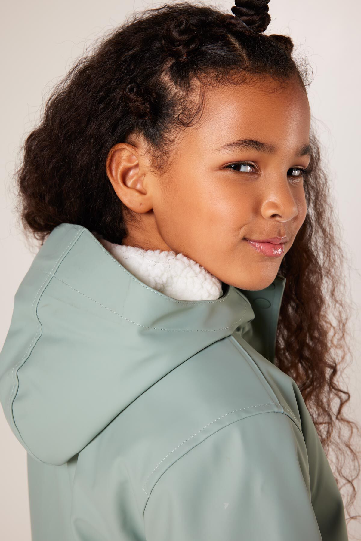 Meisjes Regenjas Janice Teddy JR Sage America Today