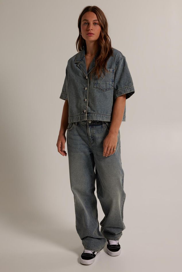 Denim overhemd Irie image number 1