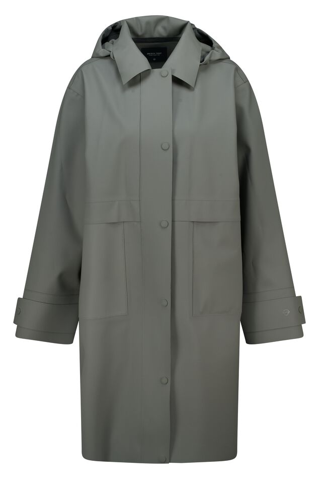 Damen Regenjacke Dark grey America Today - Main Image