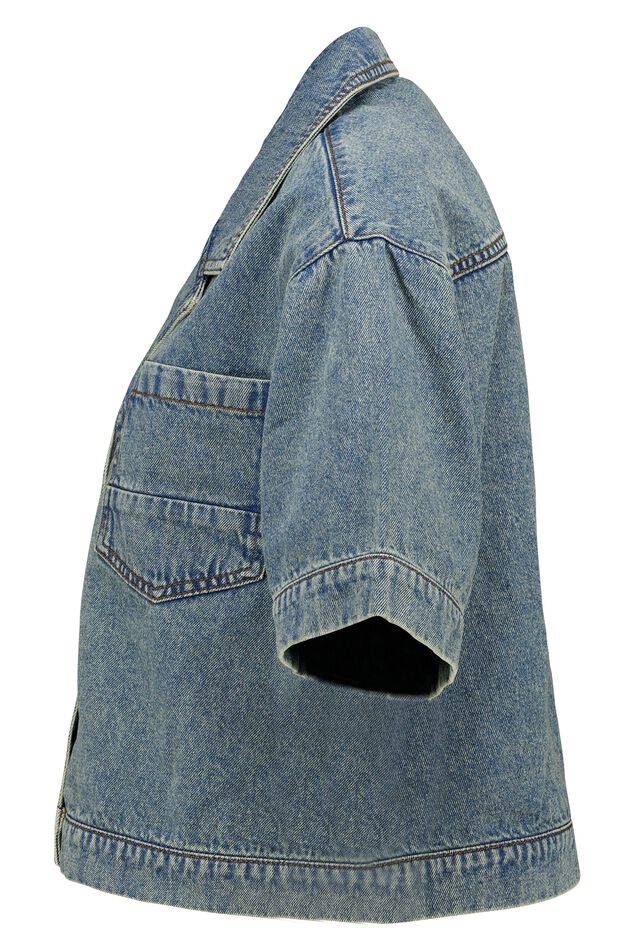 Denim overhemd Irie image number 6
