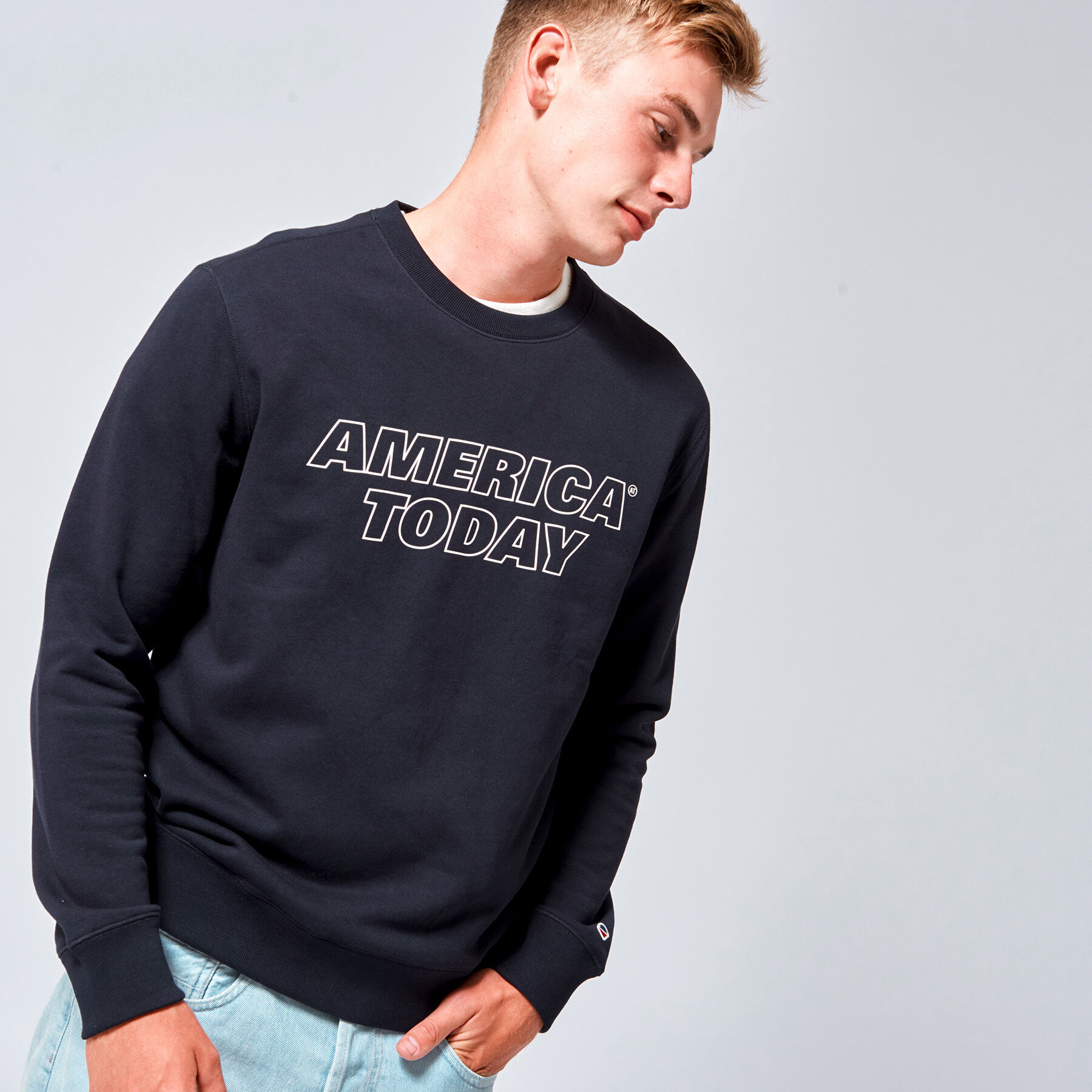 XS S M Herren Pullover Pullover schwarz Herrenpullover Gr