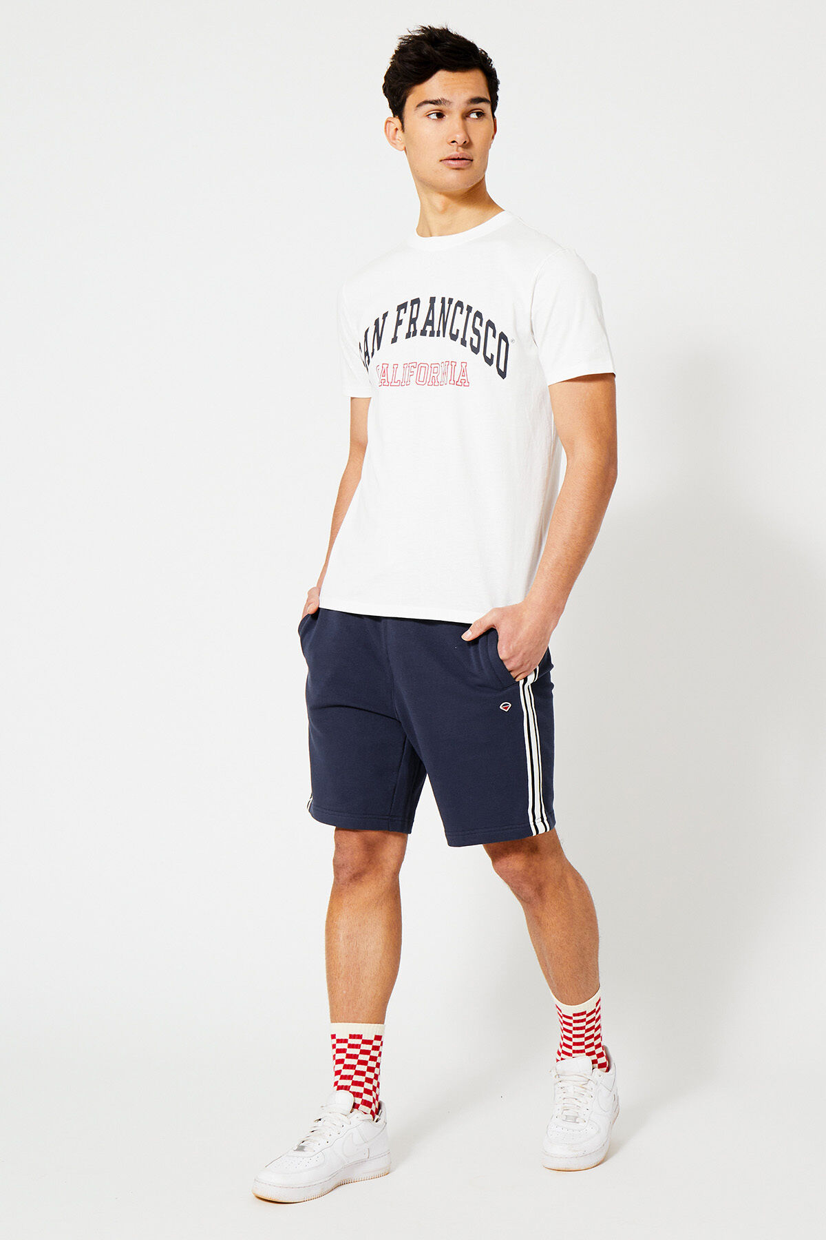 Sweat short Sevan Stripe image number 0