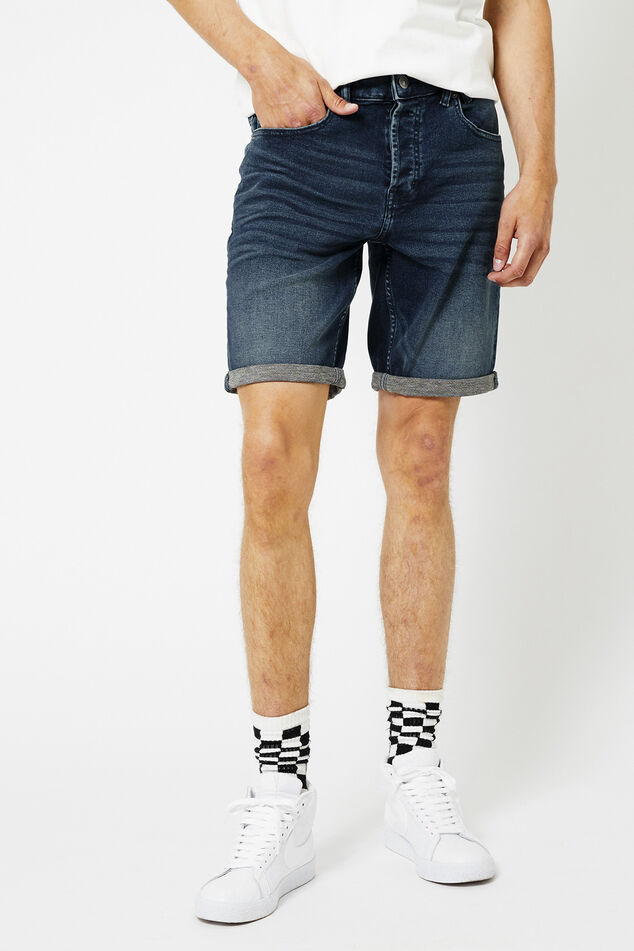 Jogdenim short Robert jog image number 1