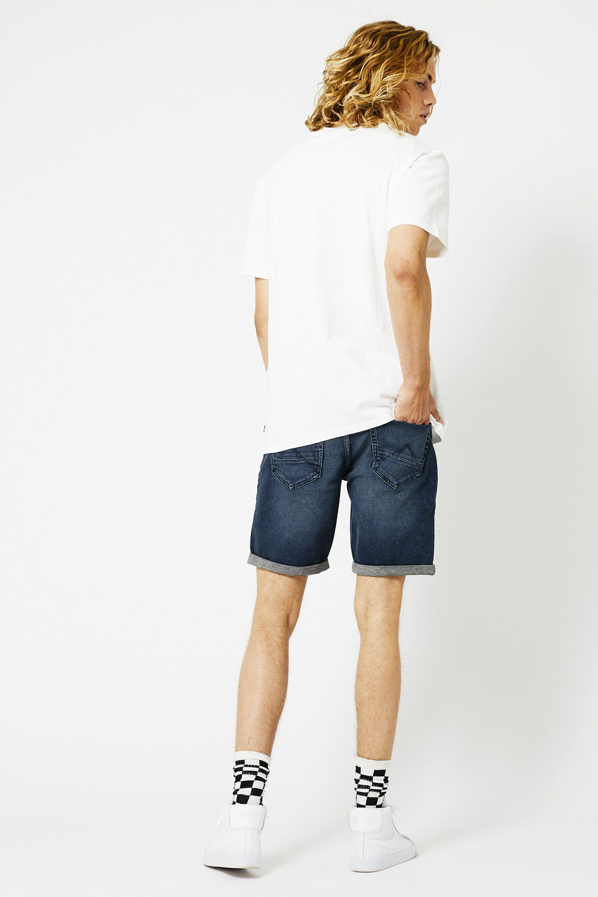 Jogdenim short Robert jog image number 2