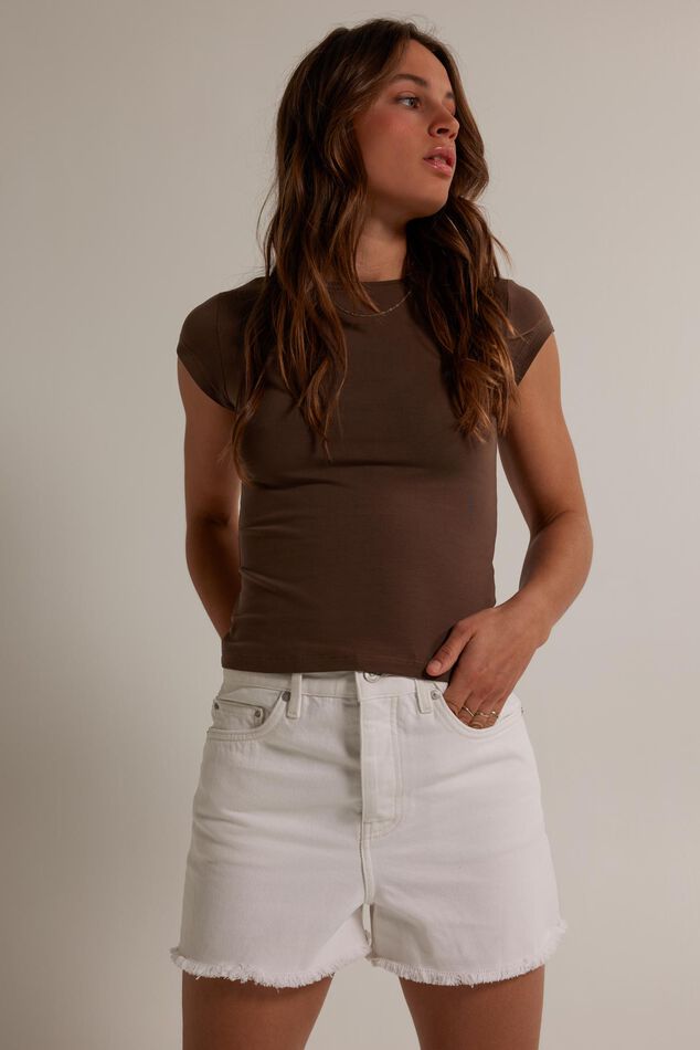 Denim short Novi image number 0