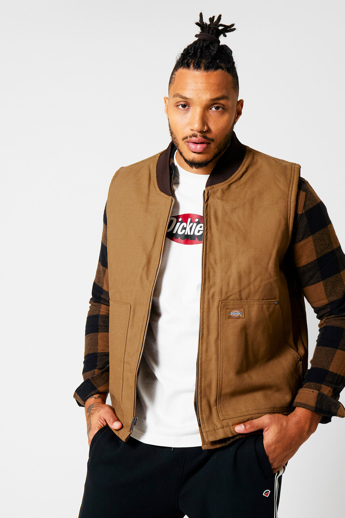 Dickies canvas vest shop