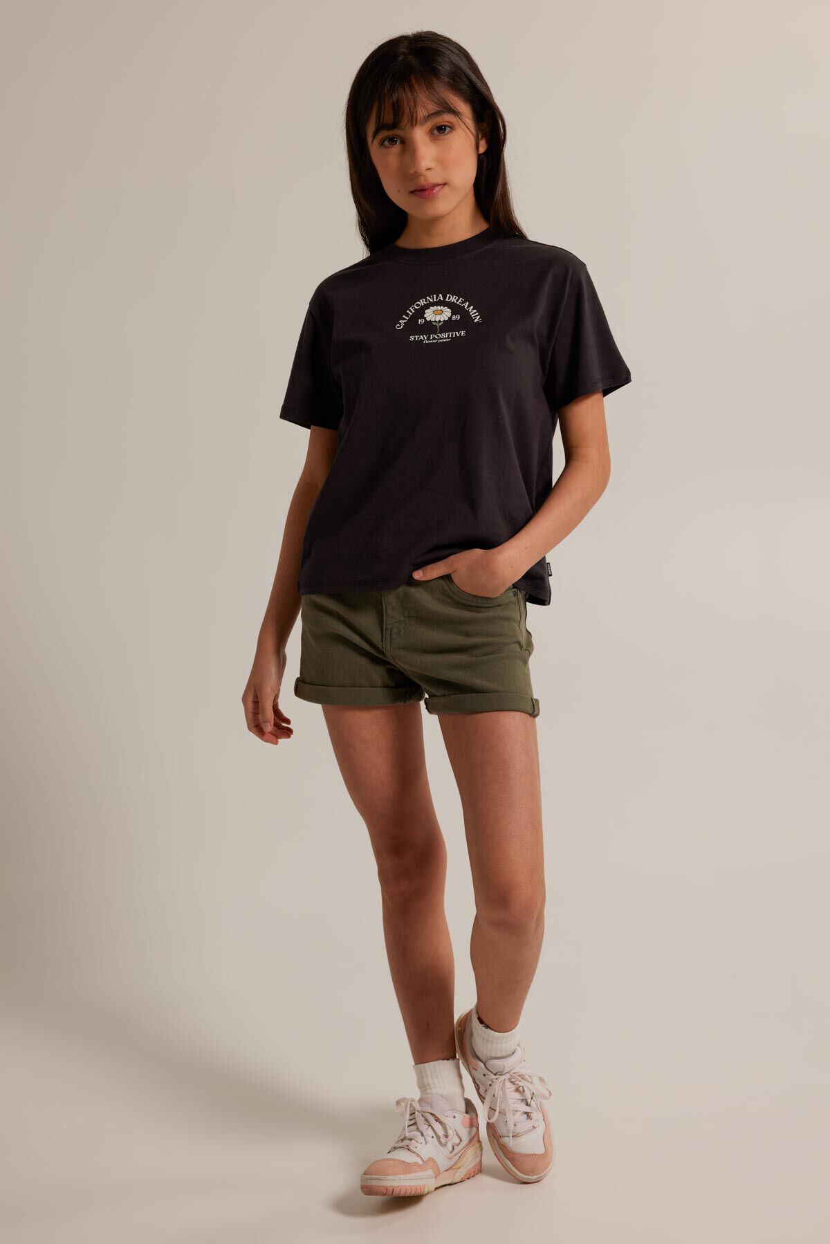 Denim short Lucy Jr image number 1