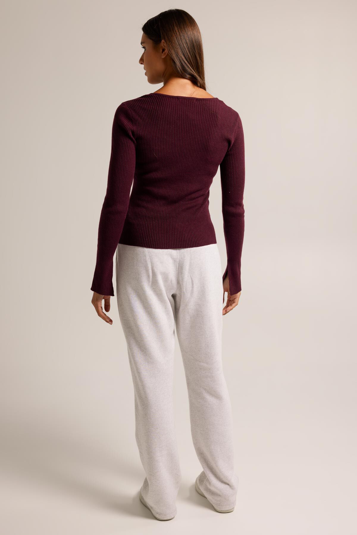 Women Jumper Kami Burgundy America Today