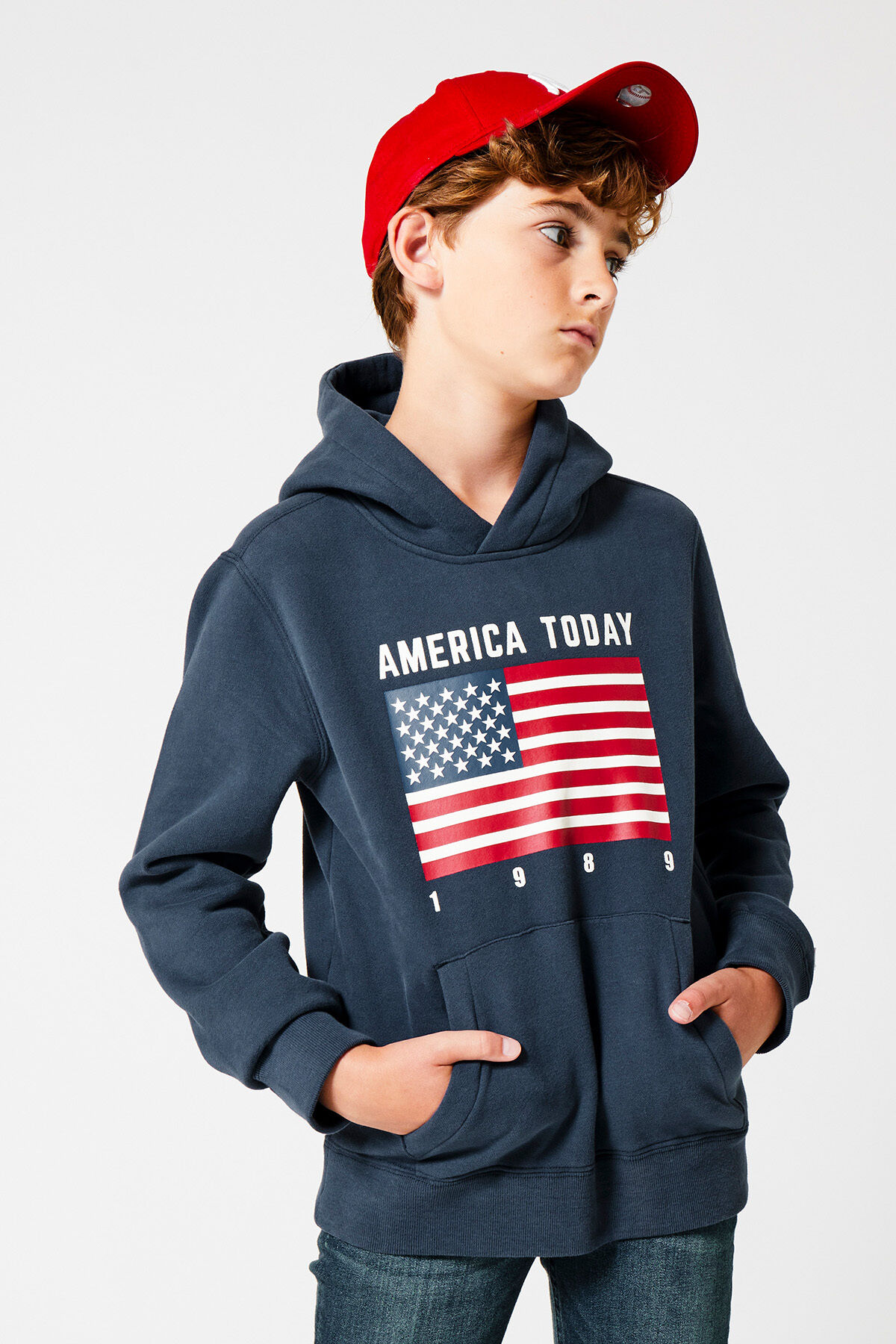 Hoodie Steven Flag JR image number 1