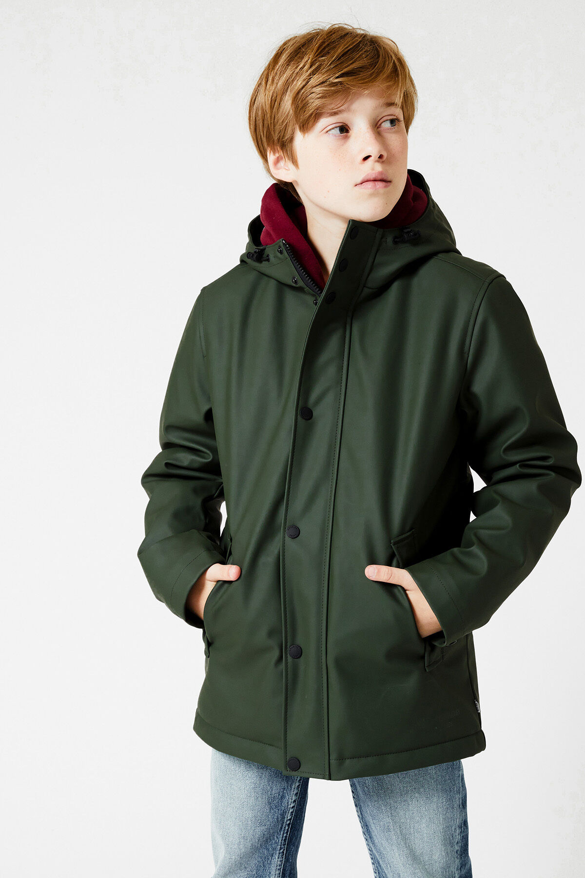 Boys Rain jacket fleece Cascade America Today