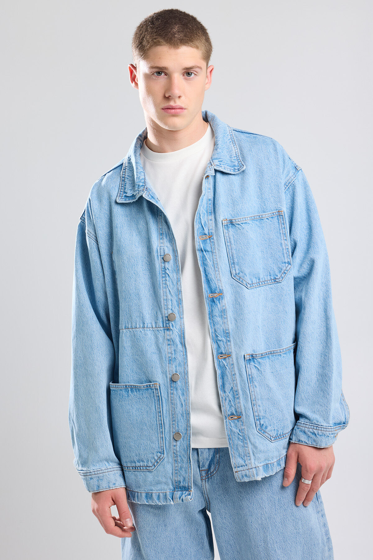 Dr. Denim Niko Worker Jacket image number 1
