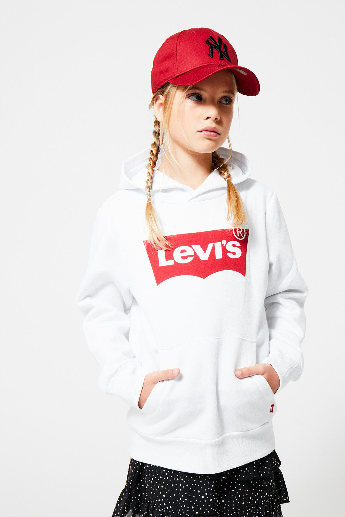 White levis sweater store