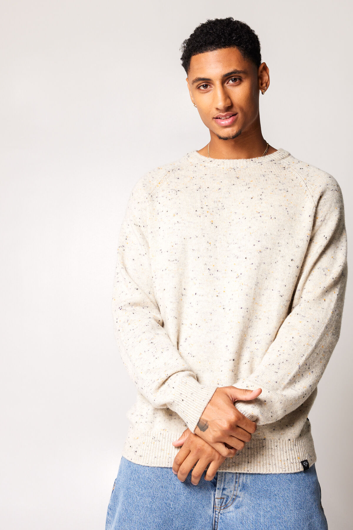 Mens discount oatmeal jumper
