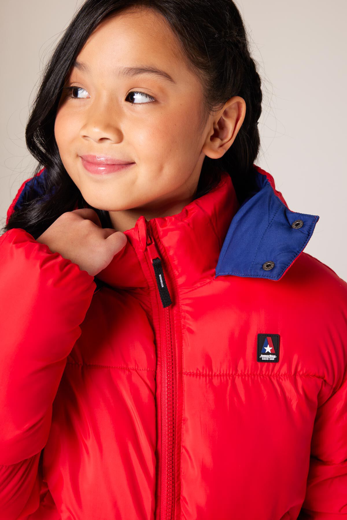 Girls red winter clearance jacket