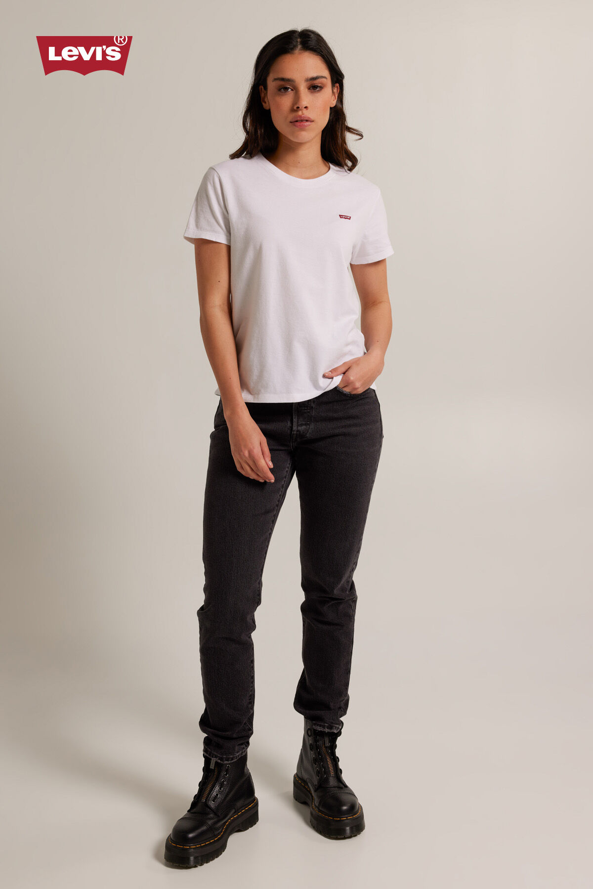 Women Levi s 501 skinny jeans Black America Today