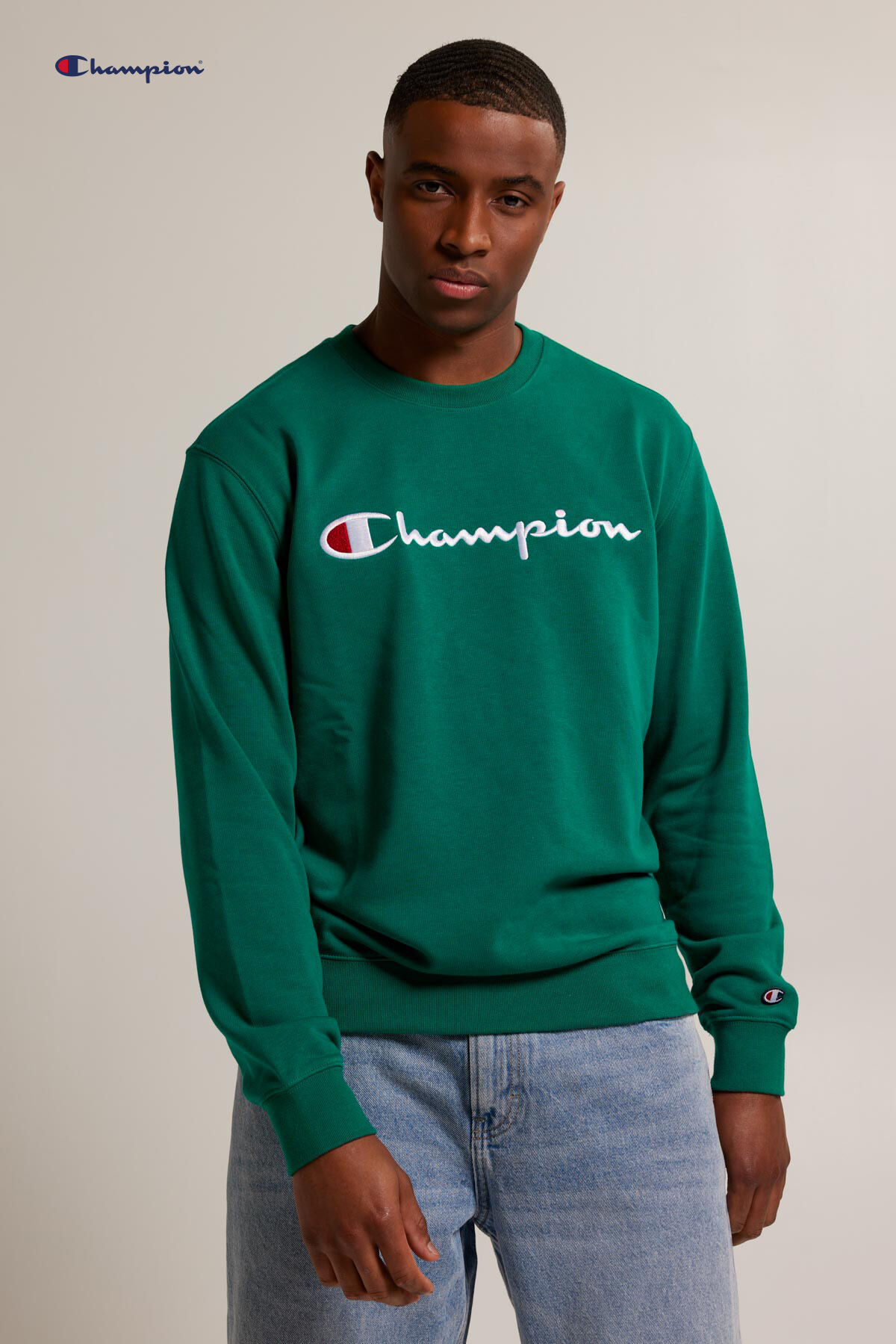 Champion crewneck mens clearance