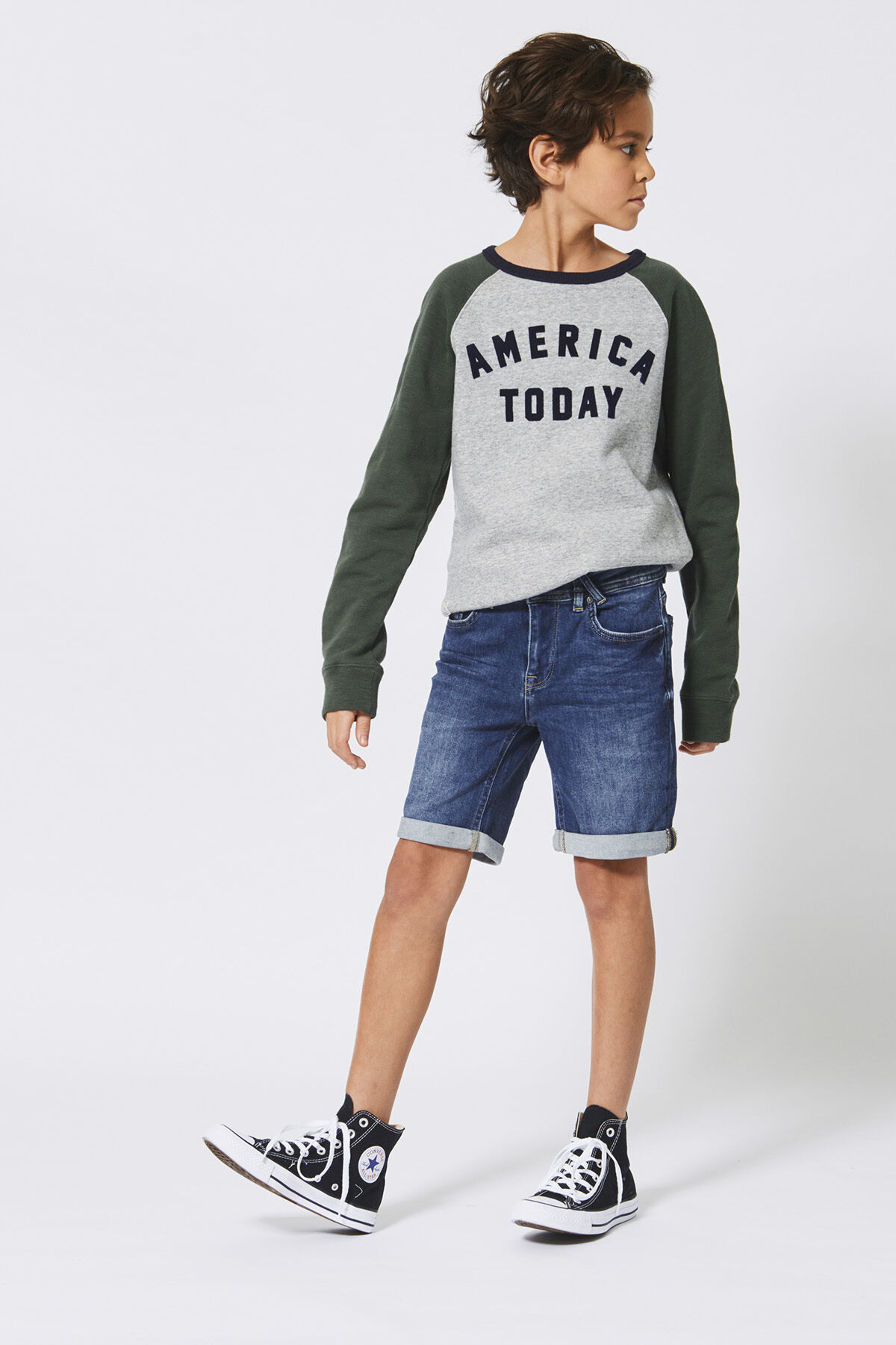 Jogdenim short Robert Jr image number 0