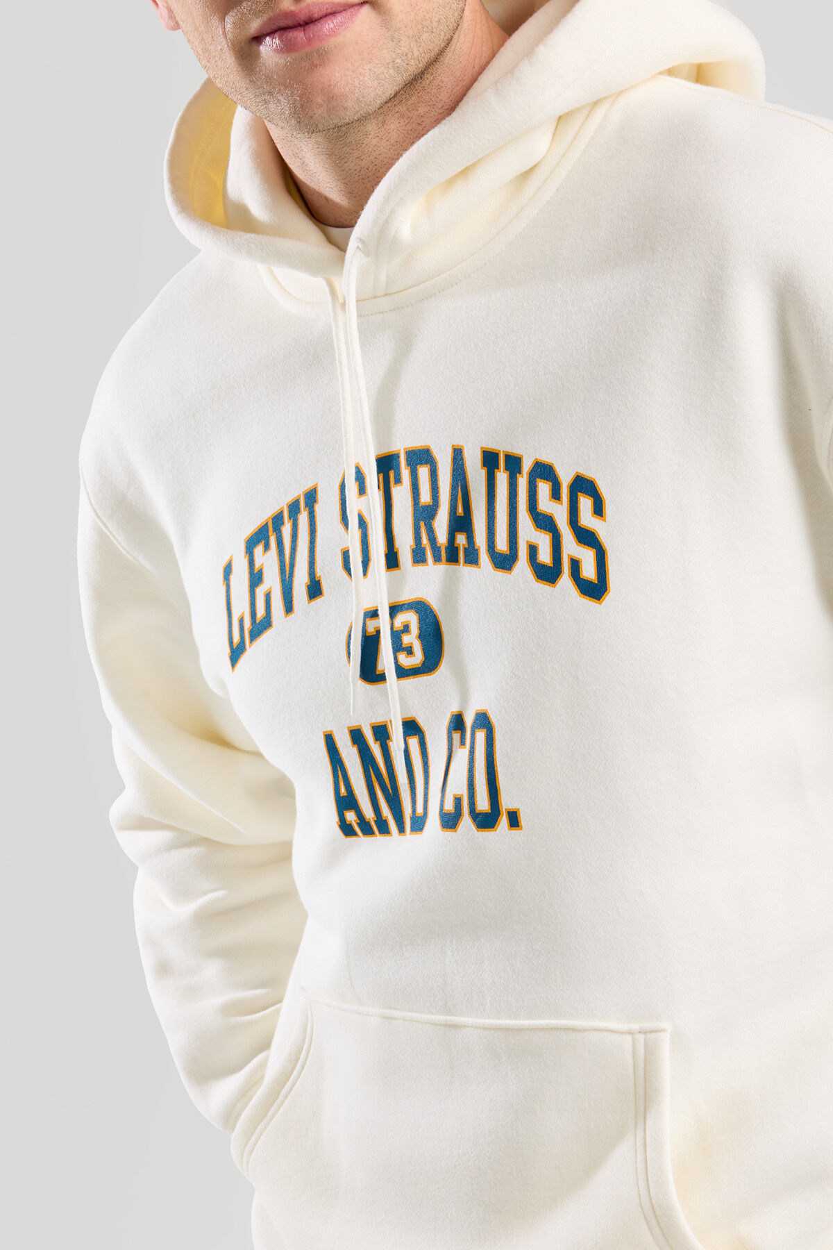 Levi's Hoodie with logo print image number 3