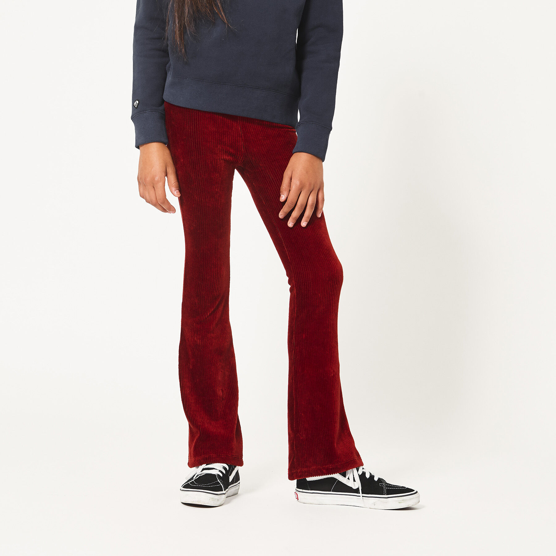 Girls Flared pants ribbed fabric Malinna