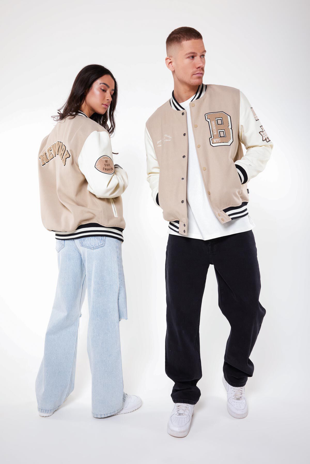 Varsity best sale jacket dames