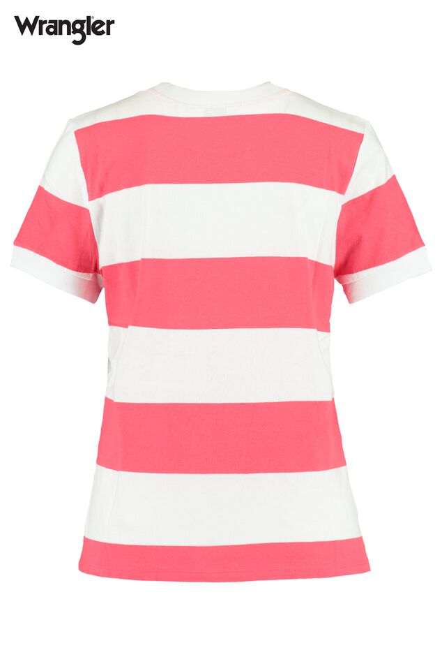 T-shirt Striped high rib regular image number 1